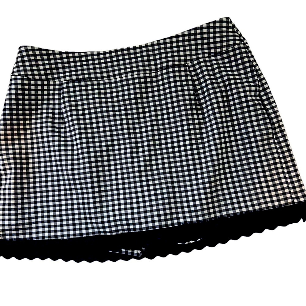 Cato Checked Golf ActiveWear Skort Size 18 W